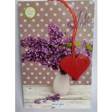 Mavi Gün Kokulu Ayraçlı 224 Sayfa Çizgili Defter Tufan-I Aşk