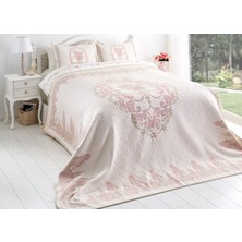 Moda Voce Matilda Çift Kişilik Jakarlı Dokuma Yatak Örtüsü