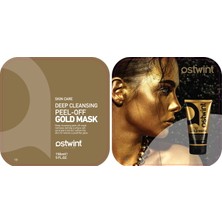Ostwint Gold Yüz Maskesi Black Yüz Maskesi Peeling Jel