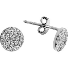 Argentum Concept Daire Motifli Gümüş Küpe K074801