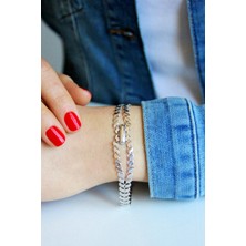 Argentum Concept Gümüş Tasarım Bileklik B074201