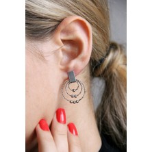 Argentum Concept Gümüş Toplu Tasarım Çift Küpe K084601