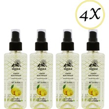 Ilgaz Süper Dörtlü Set Elegance Series Limon Kolonyası 4 x 150 ml Elegance Series Sprey Kolonya