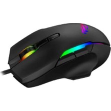 Gamenote MS1012A Kablolu Rgb Optik Oyuncu Mouse Siyah