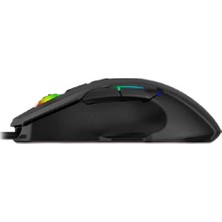 Gamenote MS1012A Kablolu Rgb Optik Oyuncu Mouse Siyah