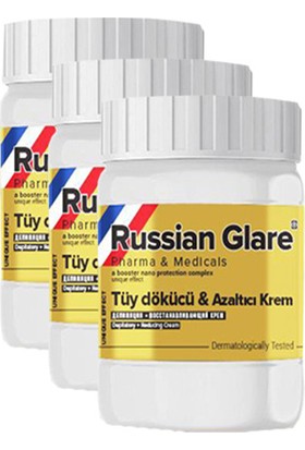 Russıan Glare Tüy Dökücü Azaltıcı Merhem 3 Adet