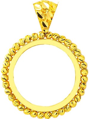 Bilezikci Top Altınlı Tam Altınlık Kolye Ucu