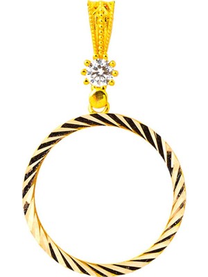 Bilezikci Tam Altınlık 14 Ayar Kolye Ucu