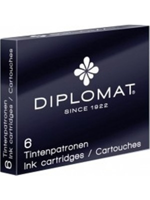 Diplomat D10701023 6lı Siyah Kartuş
