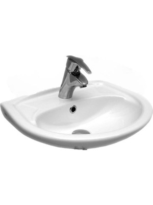 Serel 40X50 cm Lavabo (Batarya Delikli) 2841TDS110H