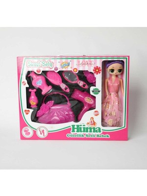 Candy Hüma Bebek Oyuncak Güzellik Setli Bebek