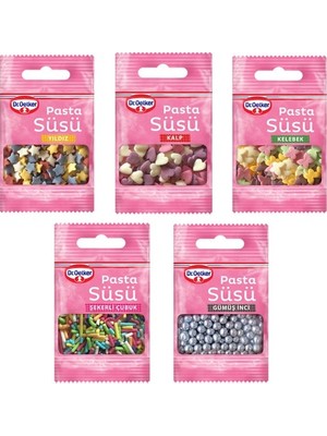 Dr. Oetker Dekor Pasta Süsü 5'li Set