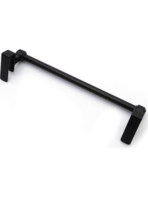 modernavm Dolap Kapağına Asılabilen Havlu Askısı Siyah 33 cm