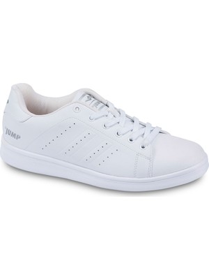 Jump Kadın Spor Ayakkabı 15306 Beyaz-Gümüş 20W04015306