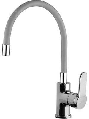 Newarc Domino Evye Bataryası Gri - Silikon Borulu