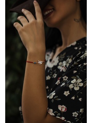 Papatya Silver 925 Ayar Nazar Boncuklu Gümüş Yusufçuk Bileklik