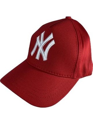 Moda Kızı Kırmızı Ny Newyork Yankees Şapka