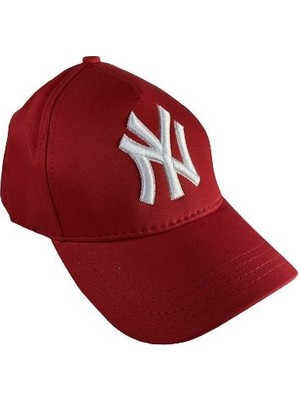 Moda Kızı Kırmızı Ny Newyork Yankees Şapka