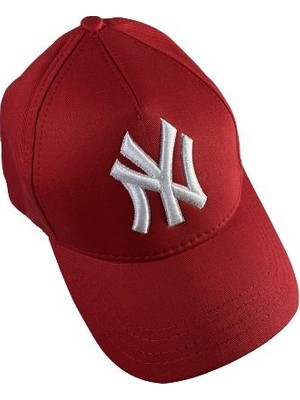 Moda Kızı Kırmızı Ny Newyork Yankees Şapka