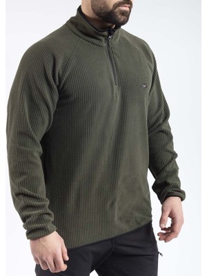POLSW03 Nefes Alır Esneyebilen Petek Polar Sweat