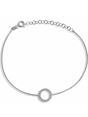 Argentum Concept Zirkon Taşlı Halka Bileklik B046401