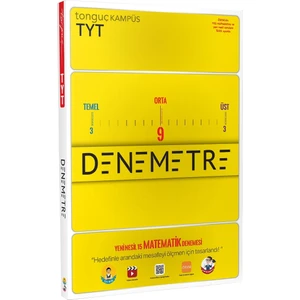 Tonguç Akademi Kampüs TYT Denemetre Yeni Nesil 15 Matematik Denemesi