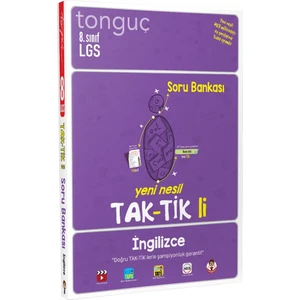 Tonguç Akademi 8. Sınıf İngilizce Taktikli Soru Bankası