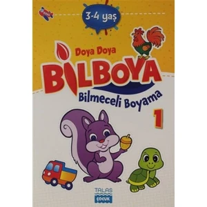 Doya Doya Bil Boya Bilmeceli Boyama 1 (3-4 Yaş)