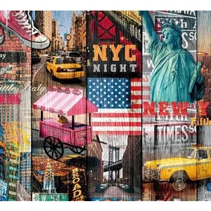 346-0661 New York Pop Art Kendinden Yapışkanlı Folyo