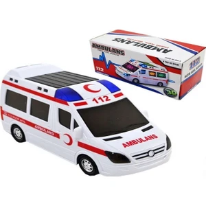 Roseroi Oyuncak Ambulans Pilli Sesli Işıklı 112 Acil