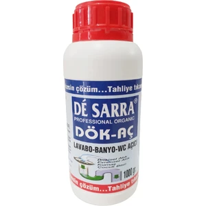 De Sarra Dök Aç Lavabo Wc Banyo Gider Açıcı  1 Lt