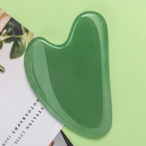 Store Aventurin Gua  Sha Yüz Vücut  Masaj Taşı  Doğal Taş
