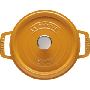 La Cocotte Döküm Tencere | Döküm Demir | 3,8 L | Hardal