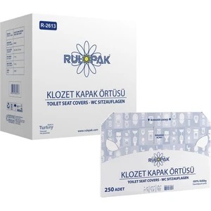 Klozet Kapak Örtüsü 20'li Koli