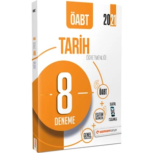 Uzman Kariyer Yayınları 2021 ÖABT Tarih Öğretmenliği 8 Deneme Dijital Çözümlü