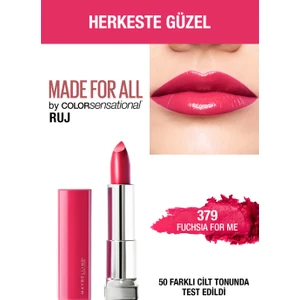 Maybelline New York Color Sensational Made For All Ruj - 379 Fuchsia For Me (Fuşya)