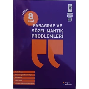 Doğan Akademi 8.sınıf Paragraf ve Sözel Man Problemleri