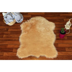 Akrilik Kuzu Post Tekli Camel 70x100