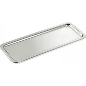 Vip Kitchen Çelik Dikdörtgen Servis Sunum Tepsisi  33 cm 6 adet