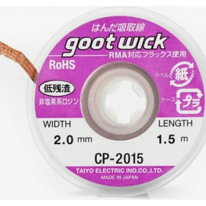 Goot Wick Gootwick 2015 Lehim Çekme Teli 2.0 mm