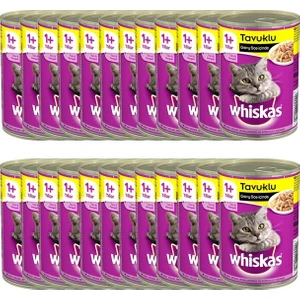 Tavuklu Konserve Kedi Maması 400 gr x 24 Adet