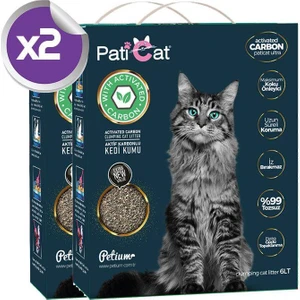 Pati Cat Paticat Aktif Karbonlu Topaklanan Kedi Kumu 6 Lt x 2