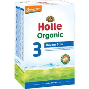 3 Organik Devam Sütü 600 gr