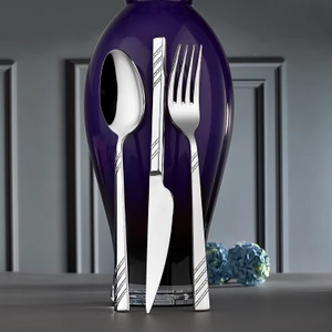 Dicle 84 Parça Kaşık Çatal Bıçak Takımı  3mm 12 Kişilik