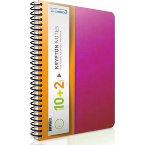 Krypton Separatörlü A4 300 Yaprak 10+2 Defter Pembe