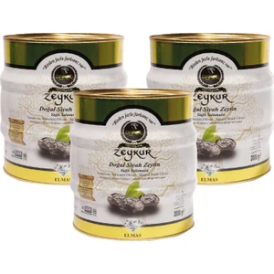 Elmas Siyah Zeytin 2 Kg 3'lü Set