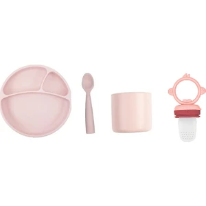 Oioi Mega Set Silikon  Püre+Silikon Tabak+Silikon Bardak+ Silikon Kaşık