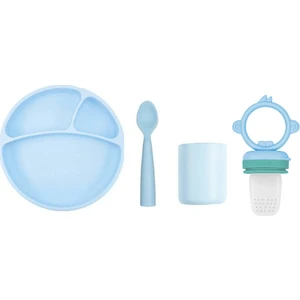 Oioi Mega Set Silikon  Püre+Silikon Tabak+Silikon Bardak+ Silikon Kaşık