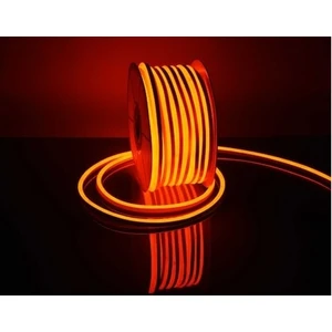 'Yuled 220 V Esnek Neon Hortum Şerit Led Işık Aydınlatma 1 MT KIRMIZI + GÜÇ FİŞİ