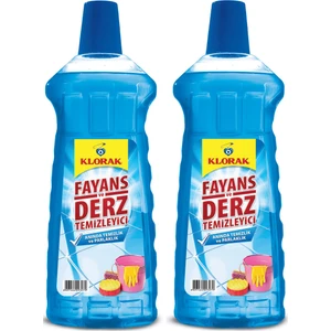 Klorak Fayans Derz Temizleyici 970 ml x 2 Adet Fırsat Paketi